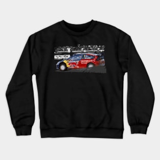 WRC CAR CITROEN Loeb C4 Sébastien Champion Citroën Crewneck Sweatshirt